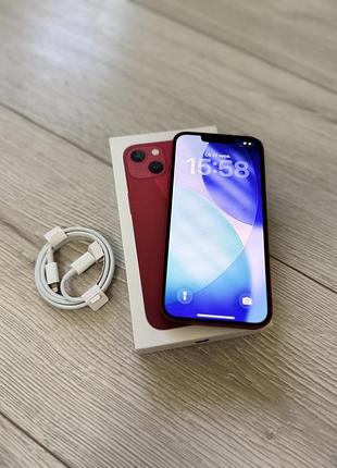 Iphone 13 128gb ідеальний стан з коробкою та зарядкою