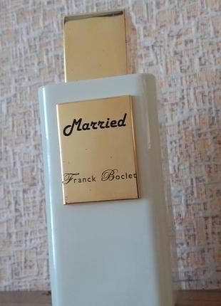 Парфум married від franck boclet