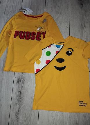 Набор для мальчика футболка и лонг pudsey