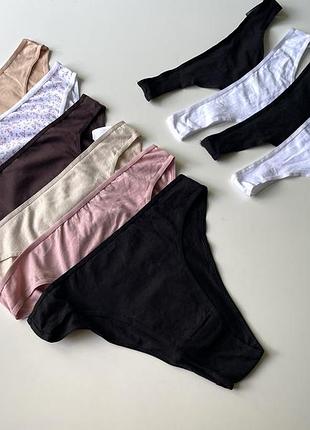 Знижка ⬇️ розпродаж розміру xs🤩 лот 10 шт набір бавовняних трусиків primark