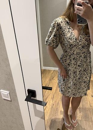 Нова ніжна міні сукня з віскози primark, s-m, l