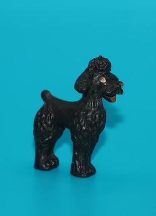 175 собака пес пудель тварини животные schleich фрн гума