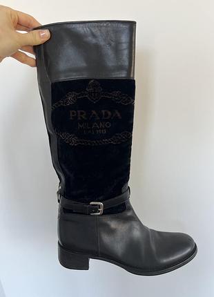 Сапоги prada