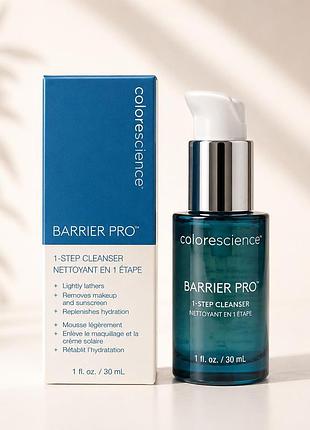 Гель для глибокого очищення шкіри з пробіотиками colorescience barrier pro 1-step cleanser 30 мл
