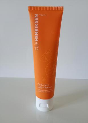 Olehenriksen truth juice daily cleanser гель для очищення шкіри та зняття макіяжу 60мл.