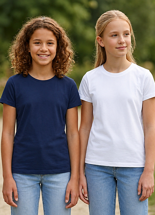 Esmara kids набор футболок 2 шт 158-164 однотонные