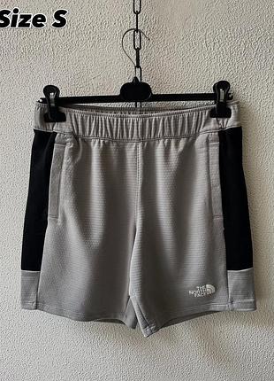 Оригінальні чоловічі підліткові спортивні шорти the north face розмір s сірого кольору
