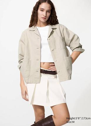 Легкий пиджак uniqlo