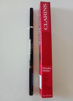 Clarins wonder define олівець для брів 0.06g.