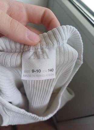 Топ білий zara 3