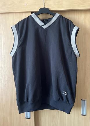 Чоловічий чорний жилет розмір xl donnay