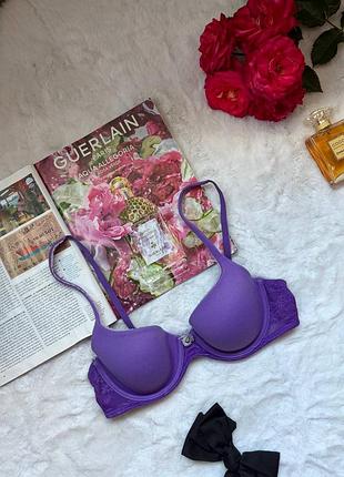 Бюстгальтера фиолетового цвета 75с victoria’s secret
