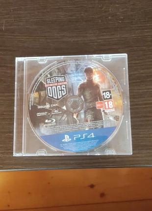 Sleeping dogs ps4 ps5 (без оригінальної коробки)