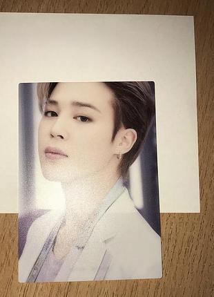 Bts jimin / чімін колекційна офіційна японська карта