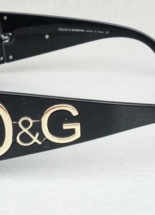 Dolce & gabbana окуляри маска великі жіночі сонцезахисні чорні3 фото