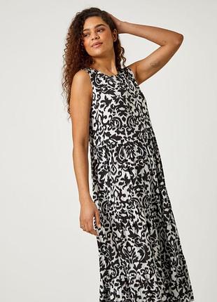 Новое длинное хлопковое платье next