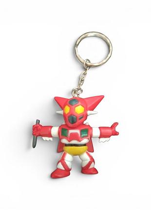 Брелок getter robo (геттер робо) - винтажная фигурка-брелок, аниме, япония