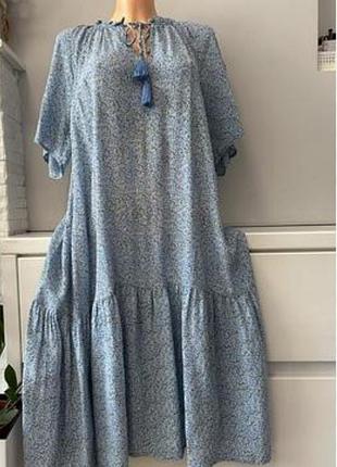 Вискозное миди от monsoon