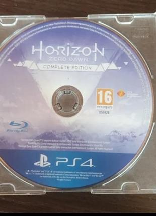 Horizon zero dawn complete edition ps4/ps5 диск без коробки