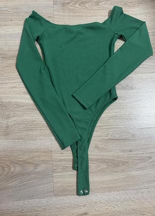 Боді жіноче bershka xs, зелене