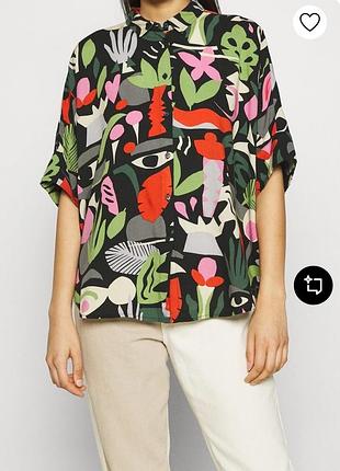 Ідеальна сорочка рубашка оверсайз monki