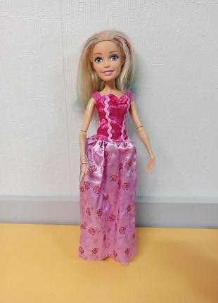 Велика шарнірна лялька барбі mattel , біля 43 см