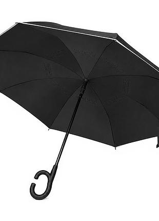 Парасолька навпаки up-brella 1160 smoke black парасолька тростини зворотного складання 10 шт.