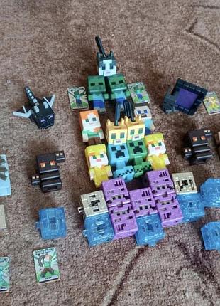 Фигурки серии kinder joy minecraft 2