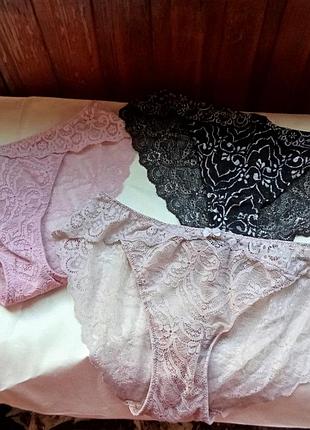 Лот трусики кружевные intimissimi