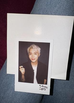 Bts j-hope офіційний полароід хосок