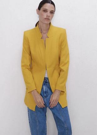 Блайзер женский удлиненный zara