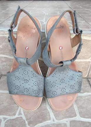 Босоножки женские кожаные clarks unstructured, 39(25) см.