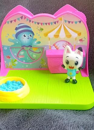 Ігровий набір gabby's dollhouse (будинок ляльок ґаббі) з фігуркою котика