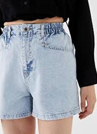 Стильні джинсові шорти pull&bear eur36