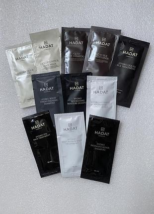 Hadat cosmetics пробники, шампунь, кондиціонер, маска