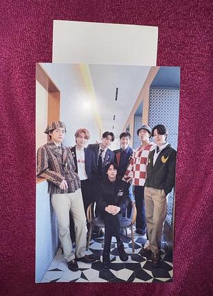 Bts офіційна листівка чімін юнгі джин хосок чонгук намджун техьон