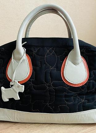 Сумка radley винтаж кожа и текстиль