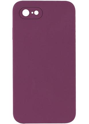 Чехол silk square full camera protective (aa) no logo для apple iphone 7/8/se (2020) (4.7")