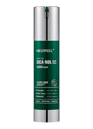 Сироватка-пілінг medi-peel phyto cica nol b5 3000 shot 50 мл зі спікулами для чутливої та проблемної шкіри (822359)