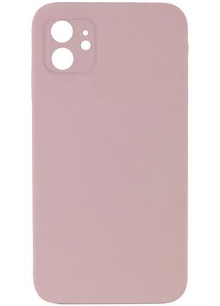 Чохол silk square full camera protective (aa) no logo для apple iphone 11 (6.1")