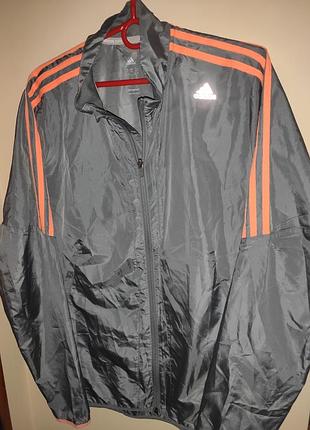 Нова сток оригінал легка курточка вітрівка  adidas.л-хл