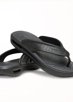 Crocs шлепки вьетнамки шльопки inmotion literide flip black