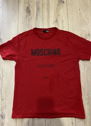 Футболка moschino