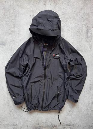 Черная куртка berghaus gore tex оригинал размер 14