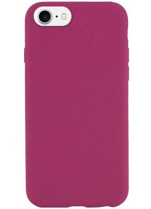 Чохол silicone case full protective (aa no logo) для apple iphone se (2020) / iphone 7 / iphone 8, кейс без логотипу, надійний