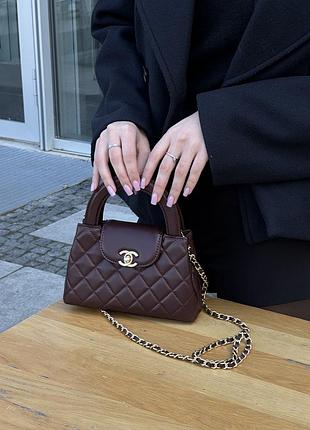 Сумка шанел kelly bag shiny aged calfskin burgundy & gold hardware