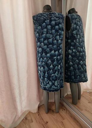 Щільна джинсова сукня 👗 2