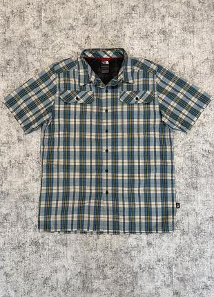 Сорочка the north face tekware plaid short-sleeve shirt (оригінал)