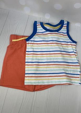Костют шорти майка primark 74 см