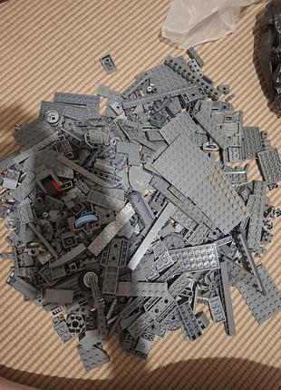 Lego и аналоги рассыпки темно серый цвет